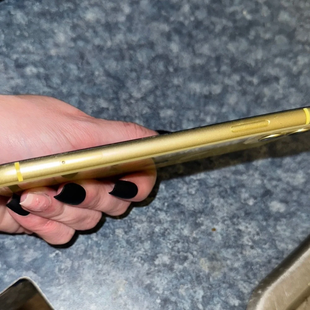 Sleek Gold iPhone 11